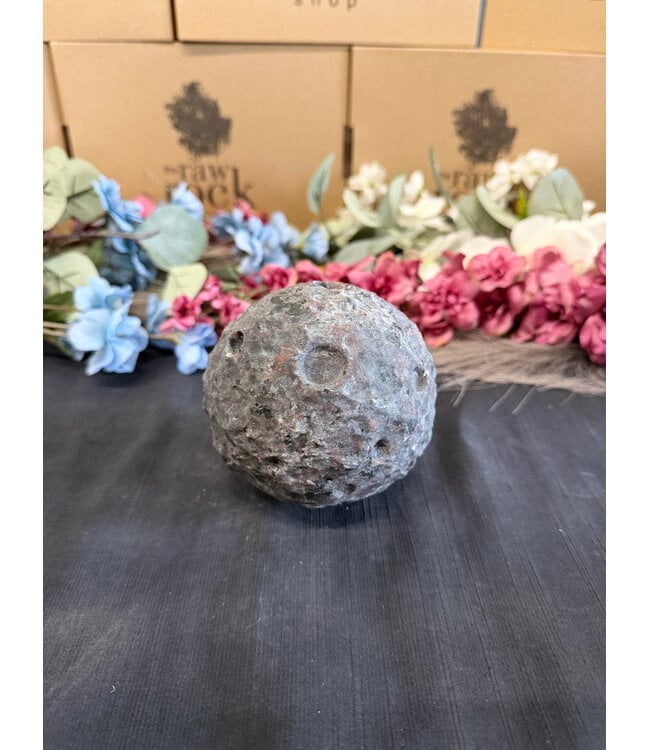 Large Yooperlite Moon Sphere #10, 1240gr
