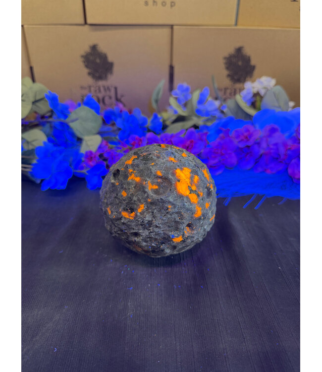 Large Yooperlite Moon Sphere #10, 1240gr
