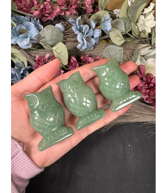 2" Owl Carving, 11 Types