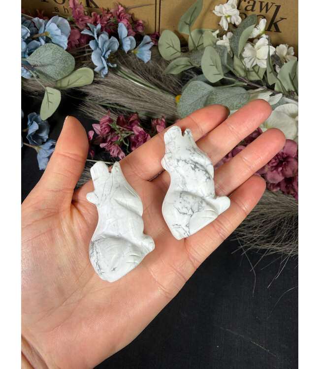 2" Wolf Carving, 8 types