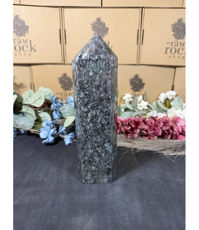 Larvikite Tower #27, 2462gr