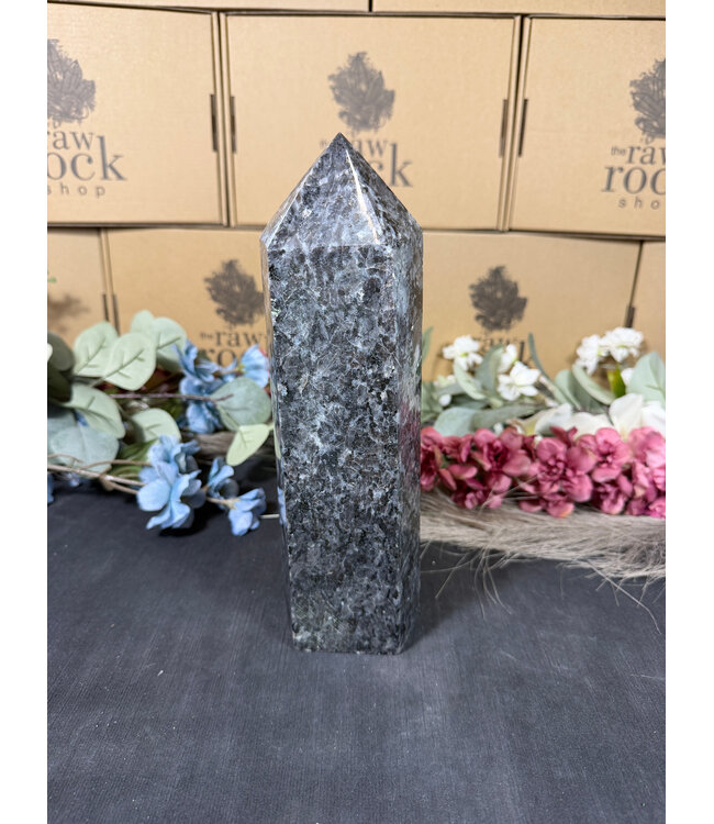 Larvikite Tower #23, 2470gr