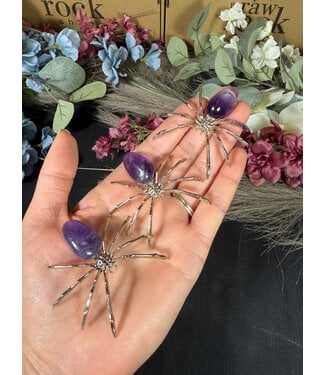 Amethyst Spiders