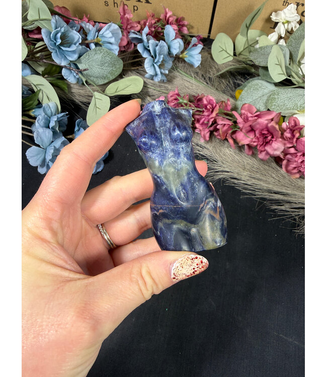 Sodalite Goddess Body #1, 114gr