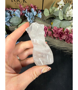 Clear Quartz Goddess Body #5, 124gr