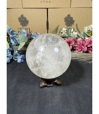 Clear Quartz Sphere #7, 97.3mm, 1280gr