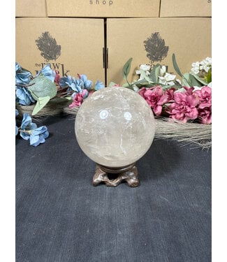 Clear Quartz Sphere #6, 81.1mm, 740gr