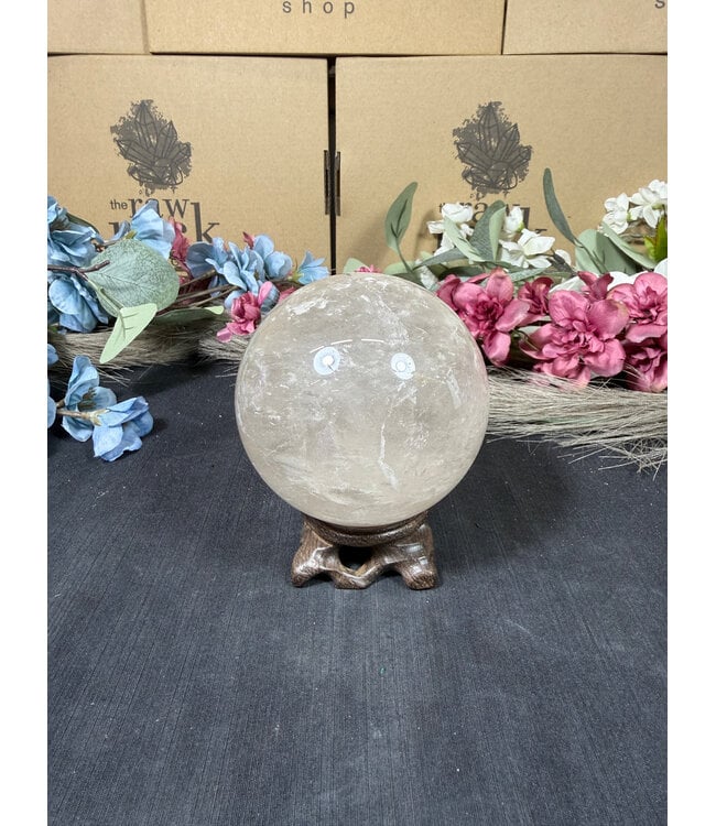 Clear Quartz Sphere #6, 81.1mm, 740gr