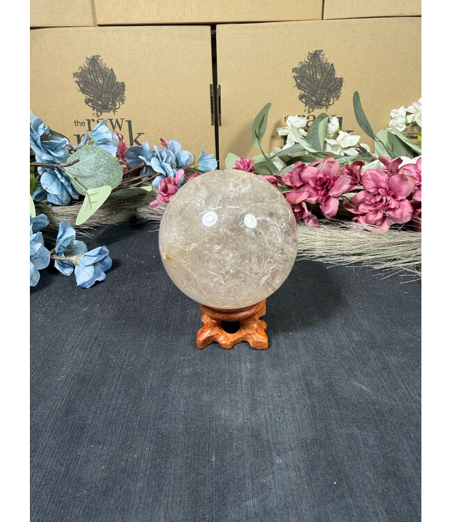 Clear Quartz Sphere #4, 72.1mm, 520gr