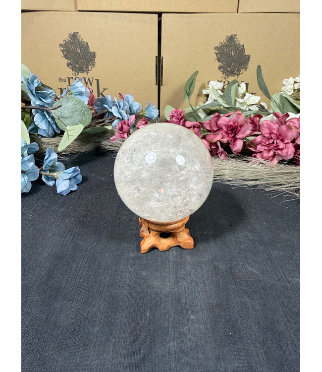 Clear Quartz Sphere #3, 70.1mm, 478gr