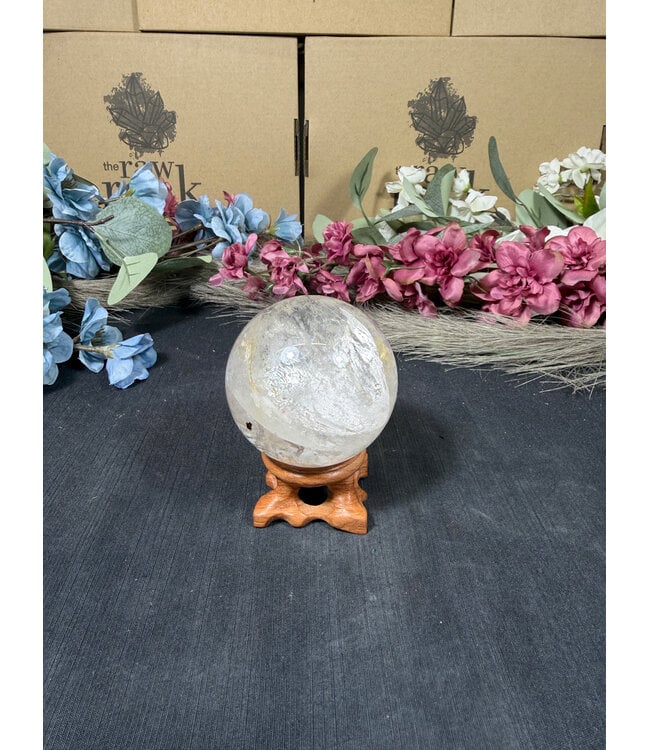 Clear Quartz Sphere #2, 59.4mm, 290gr