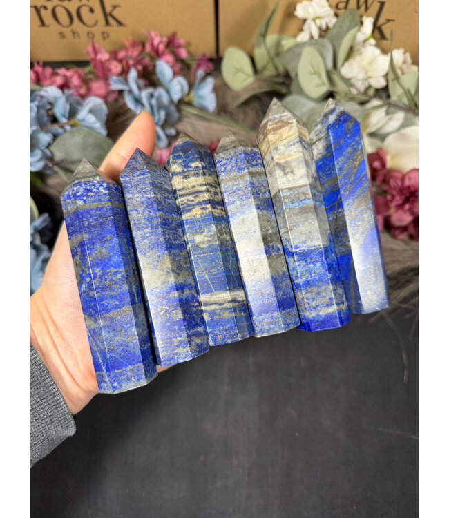 Lapis Lazuli Point, Size XX-Large [125-149gr]
