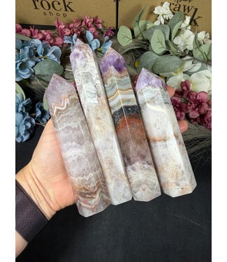 Amethyst Agate Point, Size Giant-Plus [225-249gr]