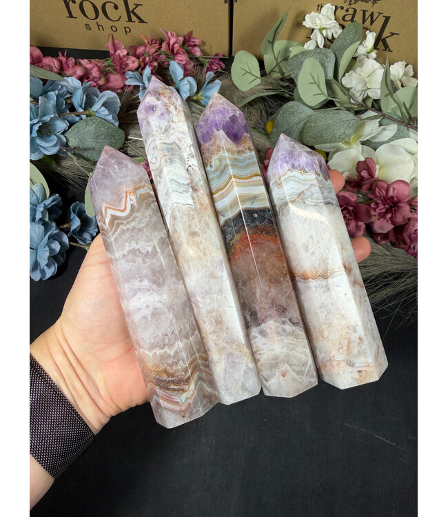 Amethyst Agate Point, Size Giant-Plus [225-249gr]