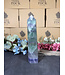 Rainbow Fluorite Tower #115, 1042gr