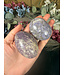 Lepidolite Palm  Stone, Size Large  [125-149gr]