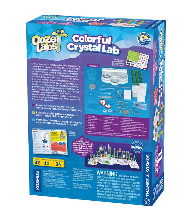 Ooze Labs: Colourful Crystal Lab