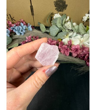 Rough Kunzite Piece #202, 21.55gr