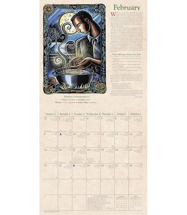 Llewellyn's 2026 Witches' Calendar