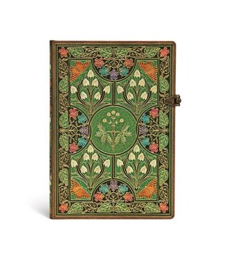 Journal: Poetry in Bloom Midi Lined Hardcover