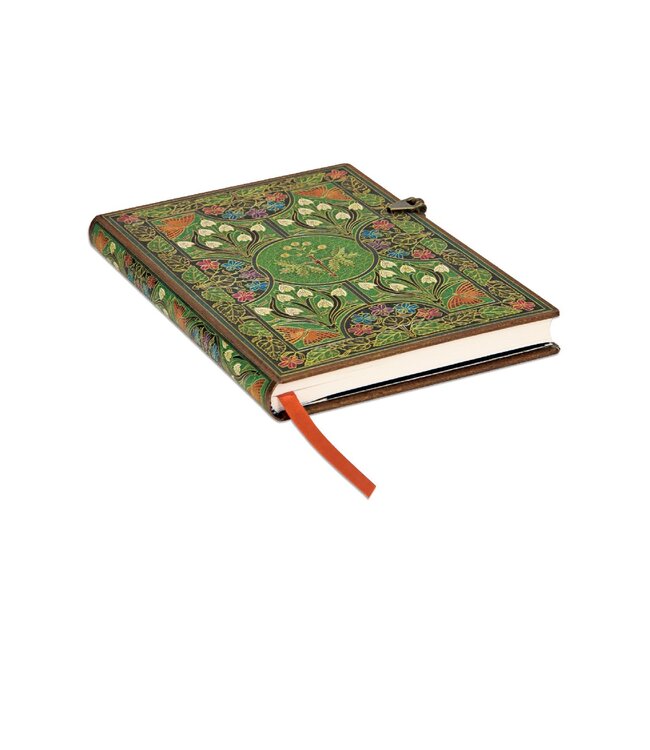 Journal: Poetry in Bloom Midi Lined Hardcover