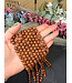 Draco Wood (Dragon Tree) Beads 15" Strand 6mm 8mm
