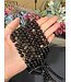 Gold Sheen Obsidian Beads Polished 15" Strand 4mm 6mm 8mm