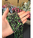 Ruby Zoisite Beads Polished 15" Strand 6mm 8mm