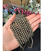 Pyrite Beads Polished 15" Strand 4mm 6mm 8mm