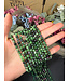 Ruby Zoisite Beads Polished 15" Strand 6mm 8mm