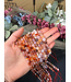 Sardonyx Beads Polished 14.5" Strand 6mm 8mm