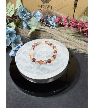 Fire Quartz 8mm Bracelet