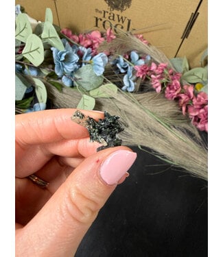 Aegirine with Smoky Quartz #30, 2.88gr