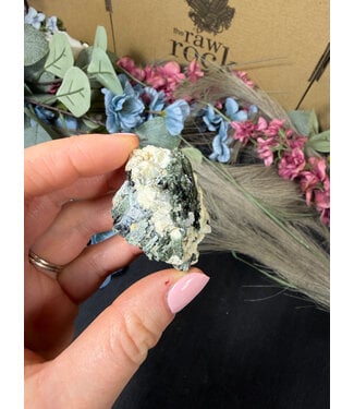 Aegirine with Smoky Quartz #27, 35.9gr