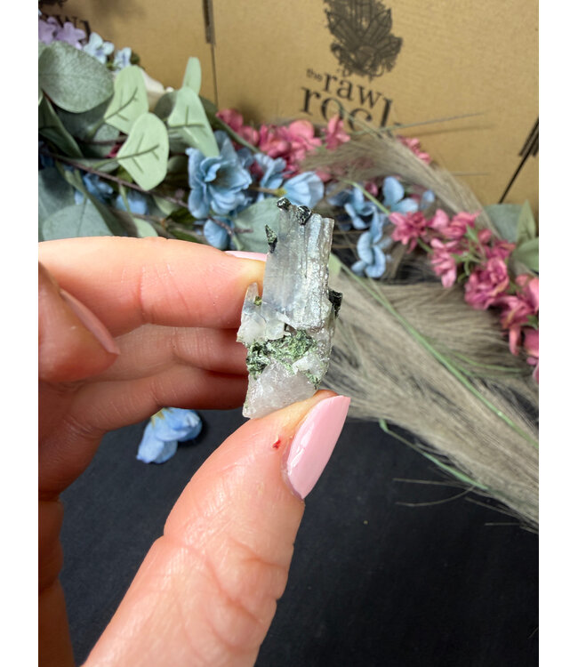 Aegirine with Smoky Quartz #21, 4.31gr