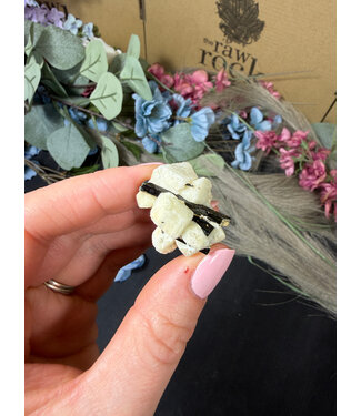 Aegirine with Smoky Quartz #19, 12.69gr