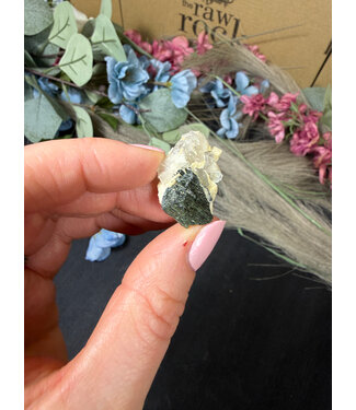 Aegirine with Smoky Quartz #16, 5.4gr