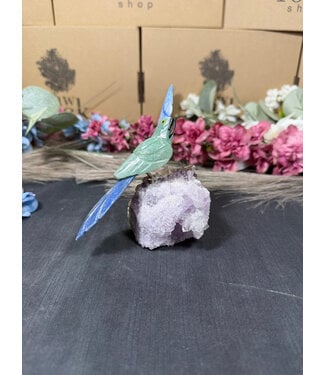 Gemstone Parrot #296, 341gr