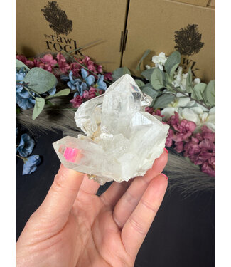 Clear Quartz Cluster #325, 262gr