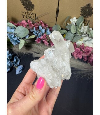 Clear Quartz Cluster #341, 296gr