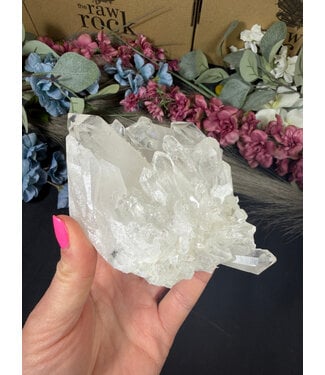Clear Quartz Cluster #340, 414gr