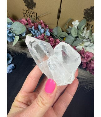 Clear Quartz Cluster #338, 134gr