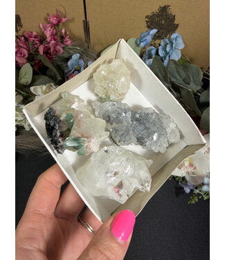 Apophyllite Specimen Mini Lot #6, 172gr