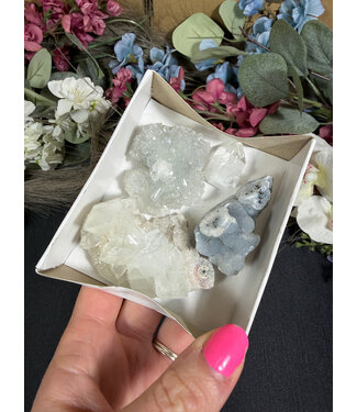 Apophyllite Specimen Mini Lot #5, 154gr