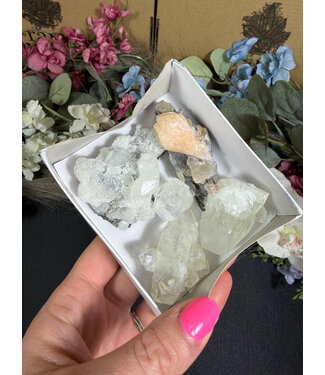 Apophyllite Specimen Mini Lot #3, 132gr