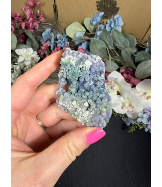 Grape Agate #495, 63.08gr