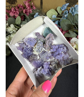 Grape Agate Mini Lot #21, 87.42gr