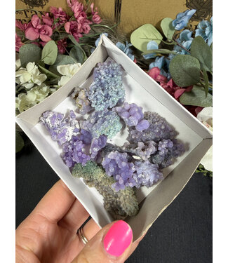 Grape Agate Mini Lot #20, 96.73gr