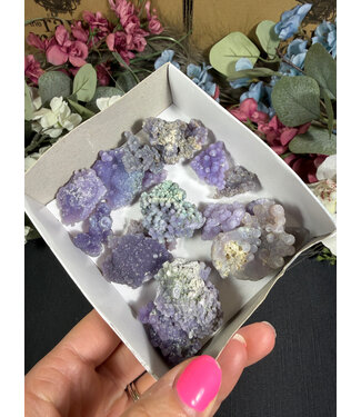 Grape Agate Mini Lot #17, 98.55gr