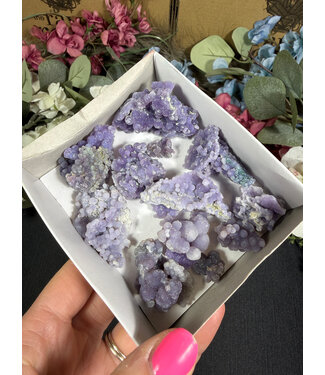 Grape Agate Mini Lot #19, 110.91gr